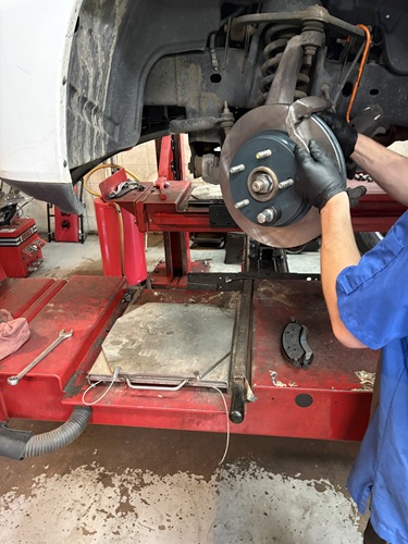 installing new brakes and rotors Ram 1500
